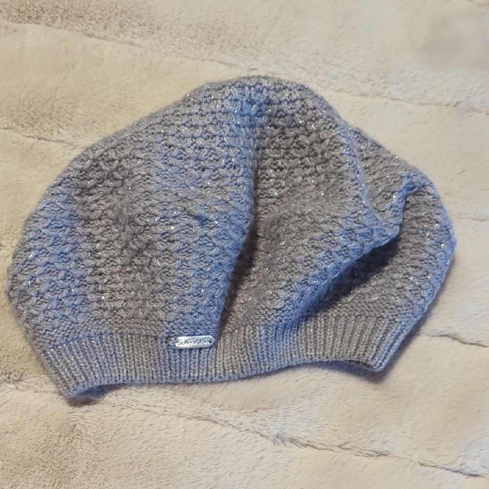 Calvin Klein Gray Knit Hat